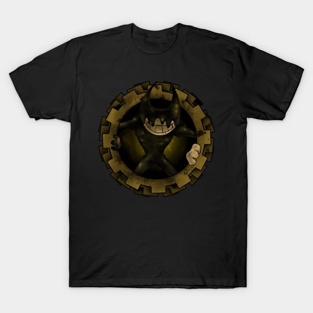 BATIM BATDR Bendy ink demon art T-Shirt by Renovich